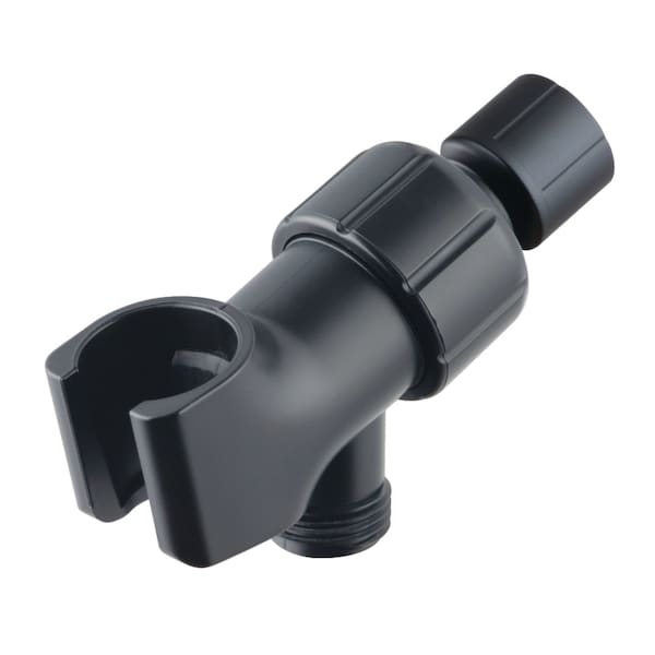 Kingston Brass Shower Arm Bracket with Hose Outlet, Matte Black K170A0 - main